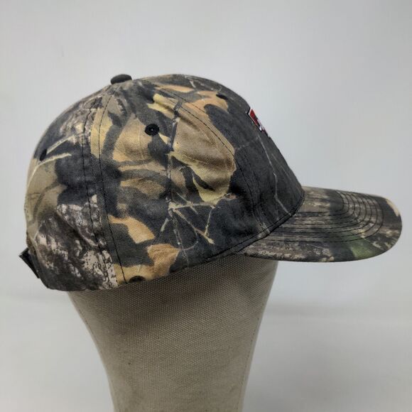 Unbranded Men's Basketball Camo Strapback Hat Green Adjustable Embroidered - Picture 6 of 10